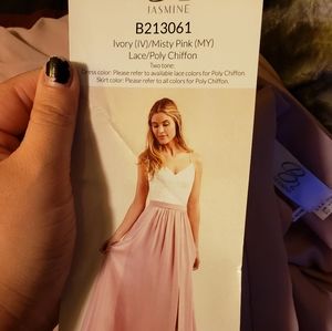 Two Piece Bridal Dress